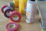 Upcycling Chipsdose mit Washi Tape