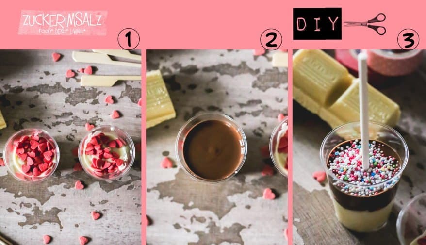 coole Milchtüte trifft heiße Schokobraut