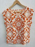 Shirt aus Bettwäsche