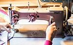 Rucksack nähen mit Industrienähmaschine