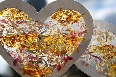 Tulpenrecycling-Suncatcher