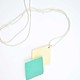 Geometrische Kette aus Balsaholz