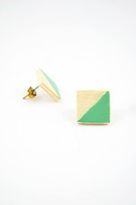 DIY Ohrstecker aus Balsaholz