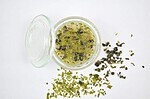 Grüntee-Mate-Peeling für die äußere Schönheit