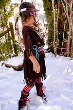 Faschingskostüm in 2 Stunden  – DIY  – Wowowow Indianer für Junge und Mädchen