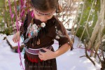 Faschingskostüm in 2 Stunden  - DIY  - Wowowow Indianer für Junge und Mädchen