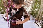 Faschingskostüm in 2 Stunden  – DIY  – Wowowow Indianer für Junge und Mädchen