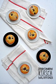 Zitronen-Kirsch-Muffins