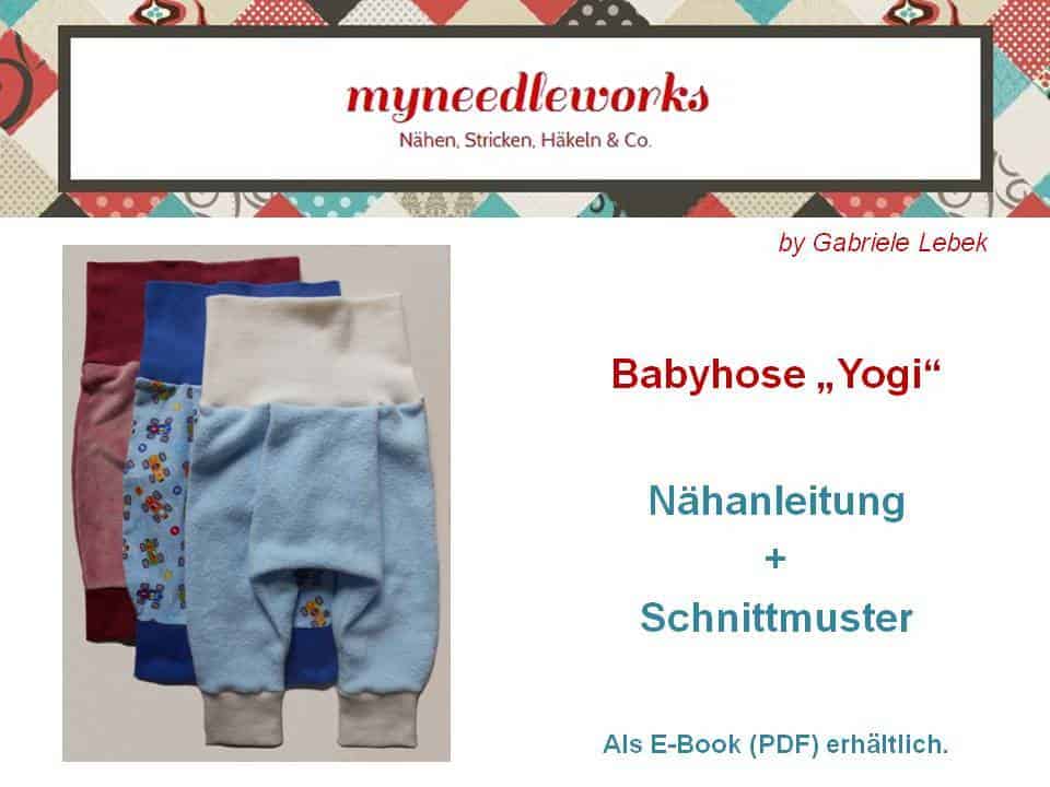 Nähanleitung + Schnittmuster für Babyhose „Yogi“