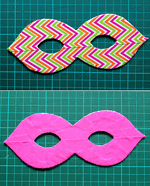 Stabmaske aus Duck Tape
