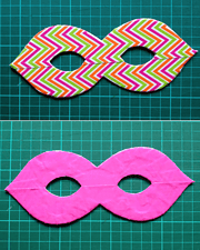 Stabmaske aus Duck Tape