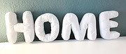 Make yourself a HOME – Buchstaben nähen