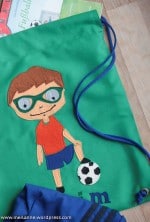 Toooor! Turnbeutel für kleine Fußballfans