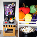 Kinderküche Upcycling oder how to upcycle in 8 Schritten