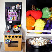 Kinderküche Upcycling oder how to upcycle in 8 Schritten
