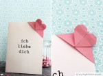 Karte zum Valentinstag