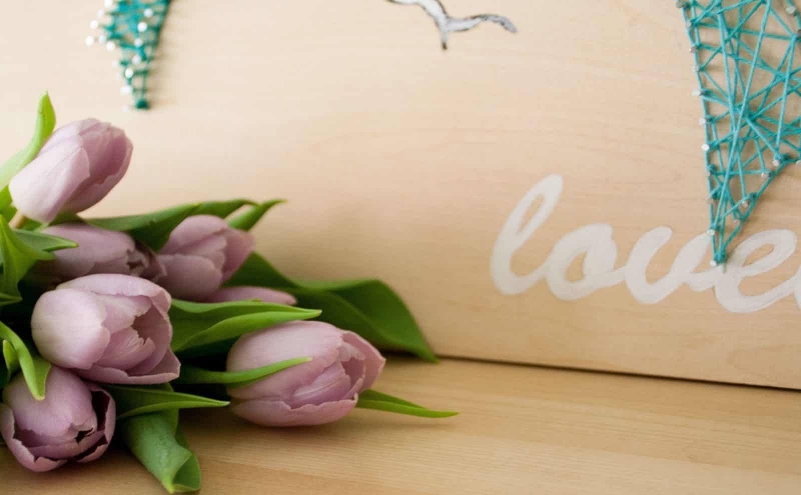 Liebesgrüße mit String Art