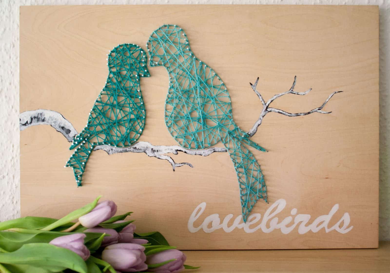 Liebesgrüße mit String Art