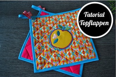 Schöne Topflappen einfach selbstgemacht