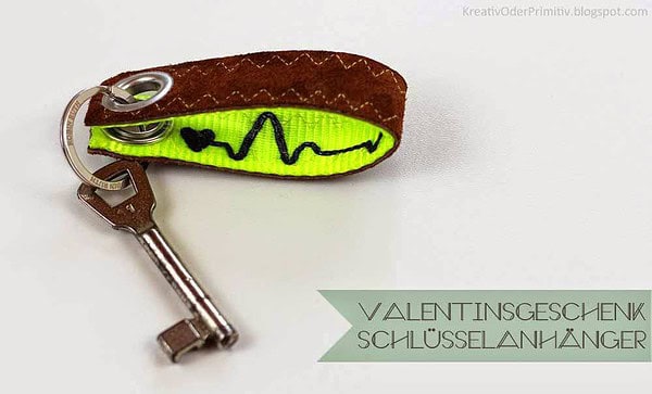Herzschlag Schlüsselanhänger