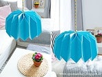DIY Plissee Lampenschirm in 10 Schritten