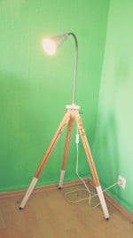 DIY upcycling Lampe