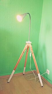 DIY upcycling Lampe