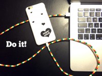 DIY Kabelschutz aus Hama Perlen