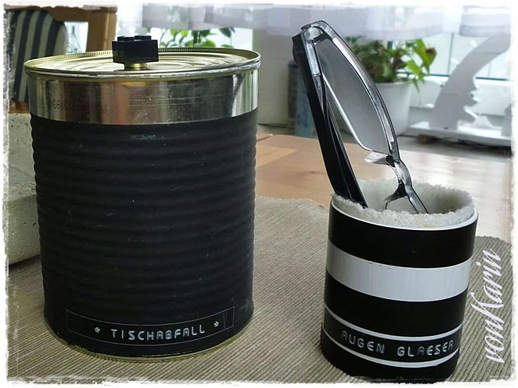 Upcycling: tolle Blechdosen