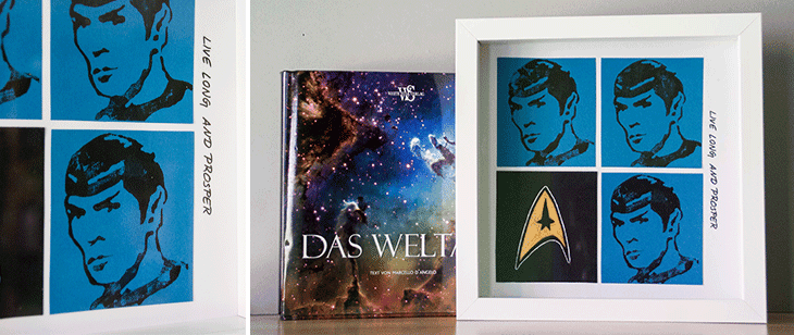 Ein letzter Gruß oder Linolschnitt für Nerds