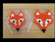 Der Fuchs geht um ... aus Bügelperlen