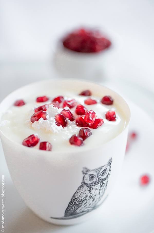 Granatapfel-Joghurt! Mmmmhhh … so lecker!