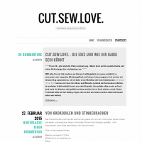 Cut.Sew.Love. | Handmade Upcycling from Berlin