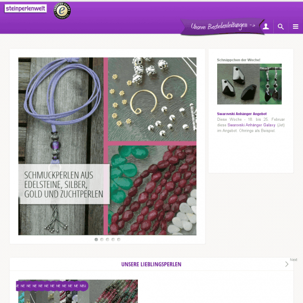 Schmuckperlen, Edelsteine, Perlenversand, Schmuck basteln, Silber, Gold Schmuckperlen, Edelsteine, Perlenversand, Schmuck basteln, Silber, Gold