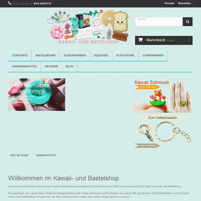Kawaii und Bastelbedarf für Dich! - Kawaii- und Bastelshop!