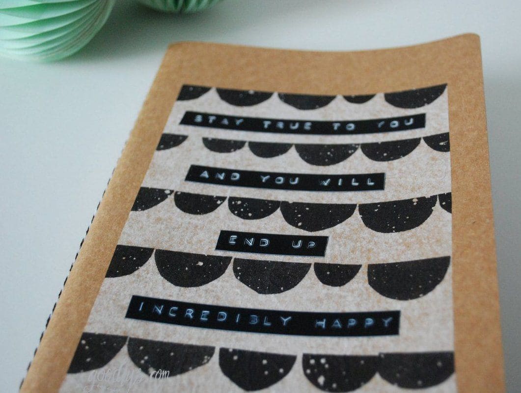 Individuell-gestaltetes Notizbuch