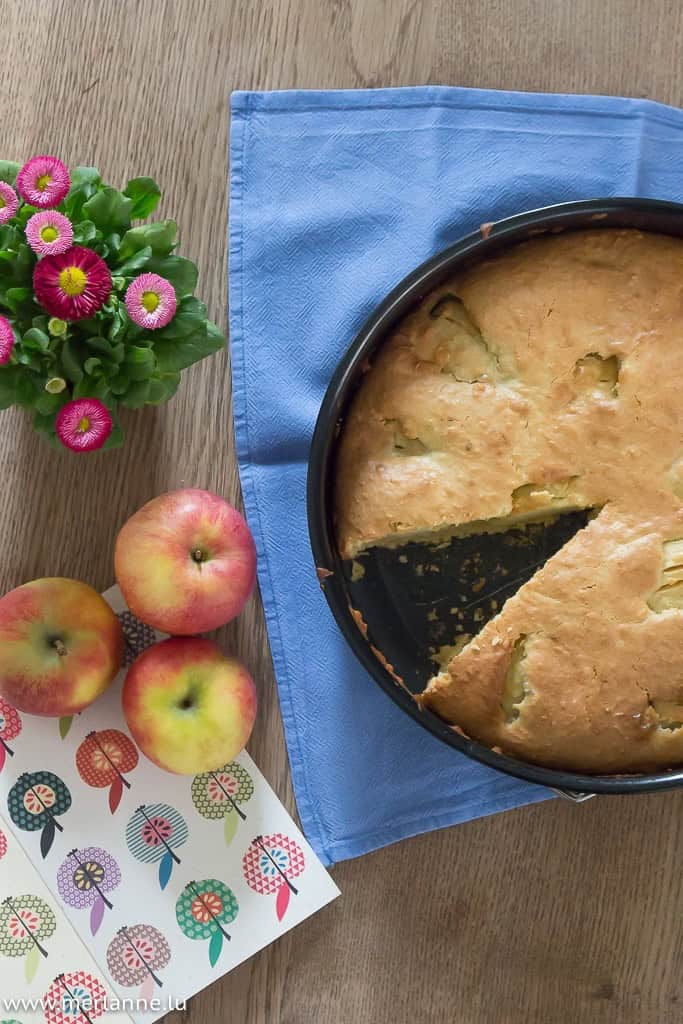 Kokos-Apfelkuchen