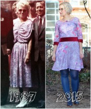 Neues Kleid aus altem Kleid