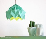 Plissee- Lampe