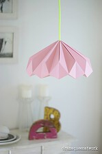 Plissee- Lampe