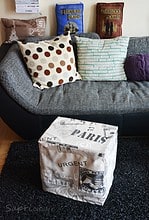 DIY Hocker – Getränkekisten Upcycling