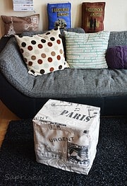 DIY Hocker – Getränkekisten Upcycling