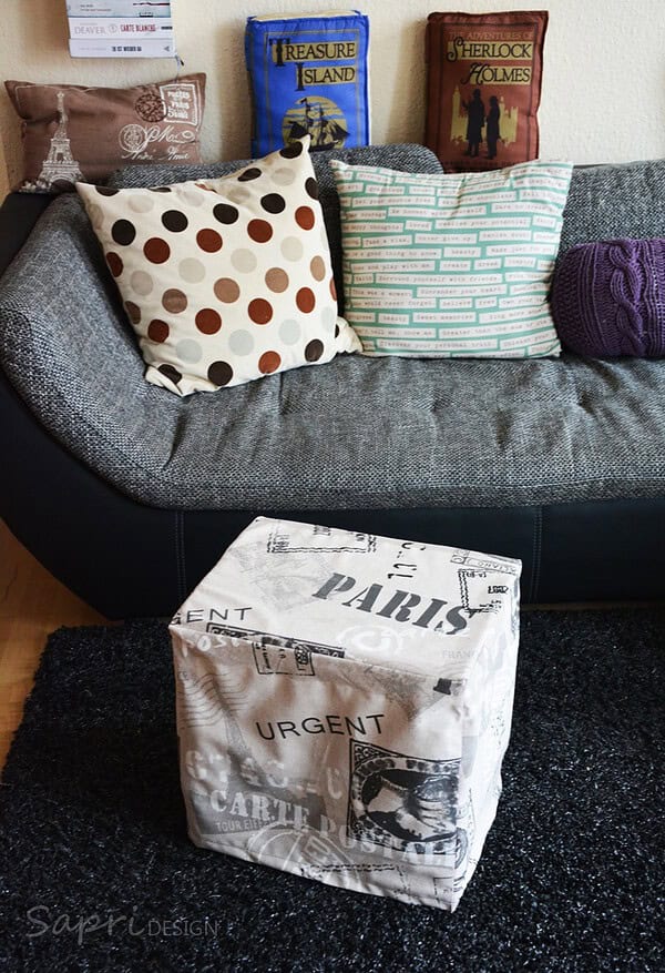 DIY Hocker - Getränkekisten Upcycling