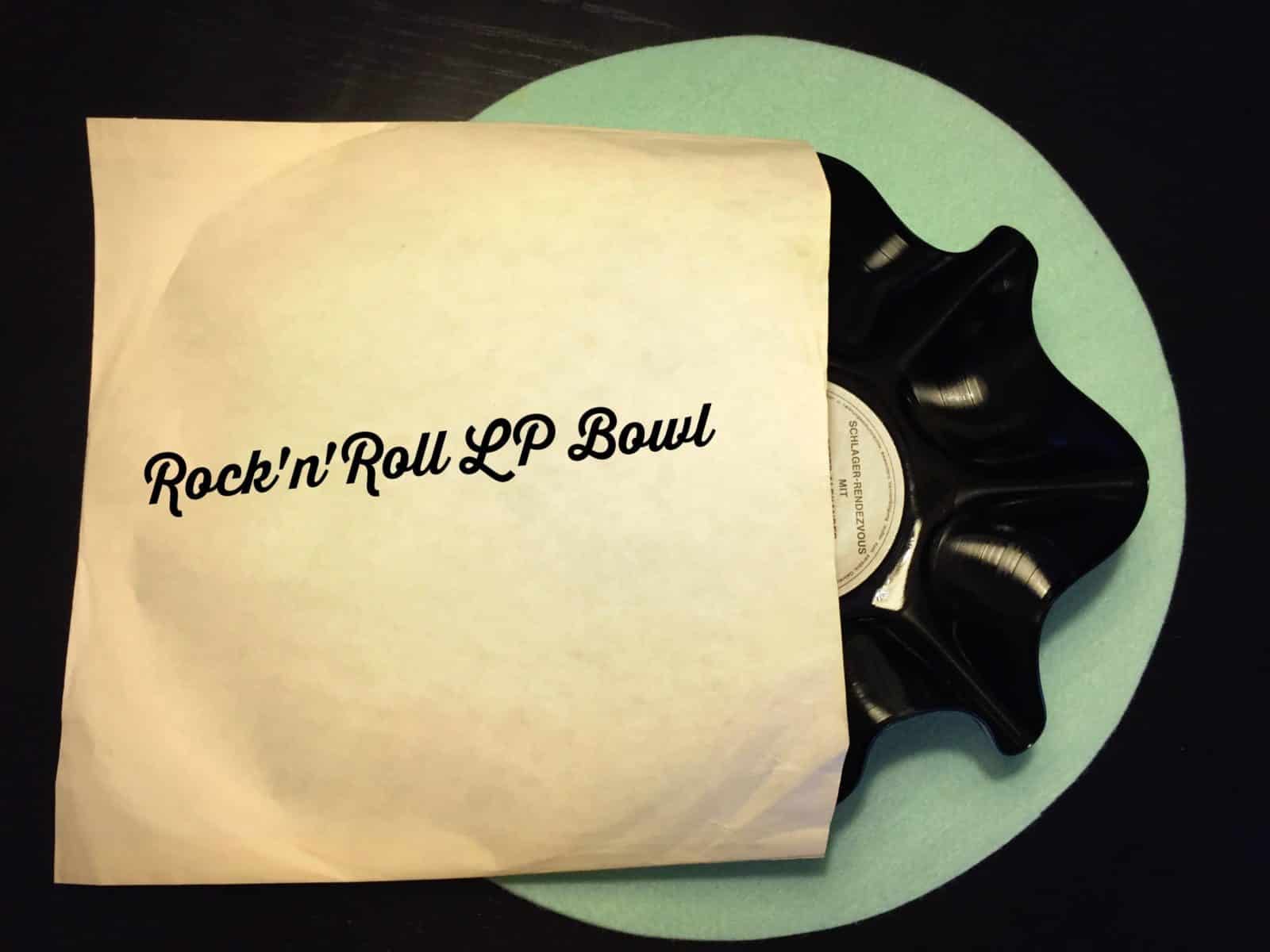 Rock’n’Roll Vinyl Bowl