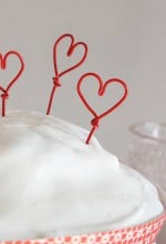 Kuchen-Topper zum Valentinstag