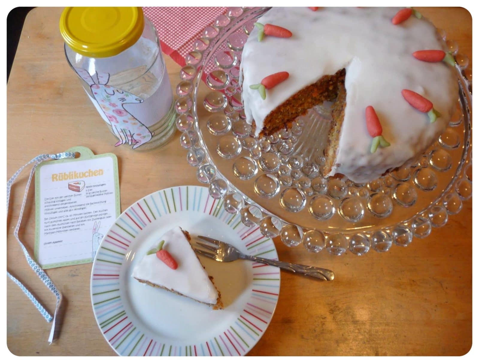 „Hattu Möhrchen?“ – Möhrenkuchen-Backmischung im Glas