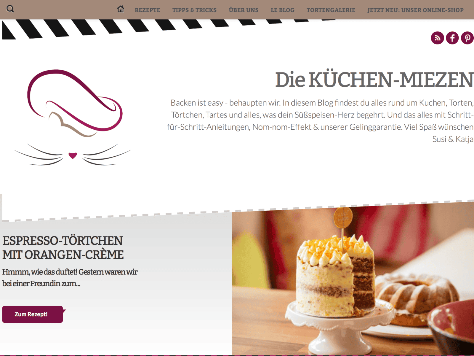 Susi Carreira & Katja Stieber sind die Küchen-Miezen – Food-Blog mit Rezepten & Ideen zum Backen, Kochen, Dekorieren und Selbermachen.Susi Carreira & Katja Stieber sind die Küchen-Miezen | Food-Blog mit Rezepten & Ideen zum Backen, Kochen, Dekorieren und Selbermachen.