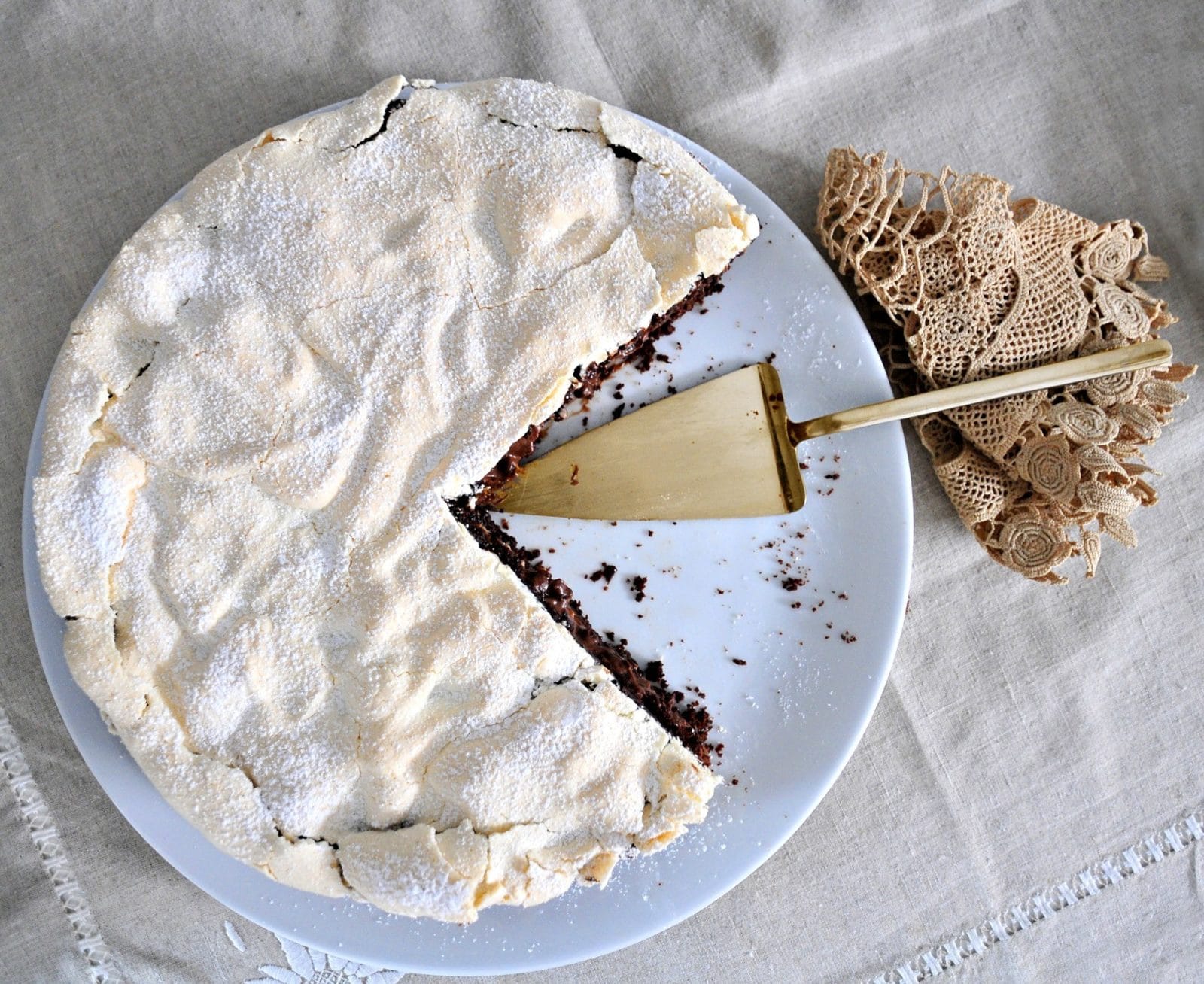 Schoko-Baiser-Kuchen
