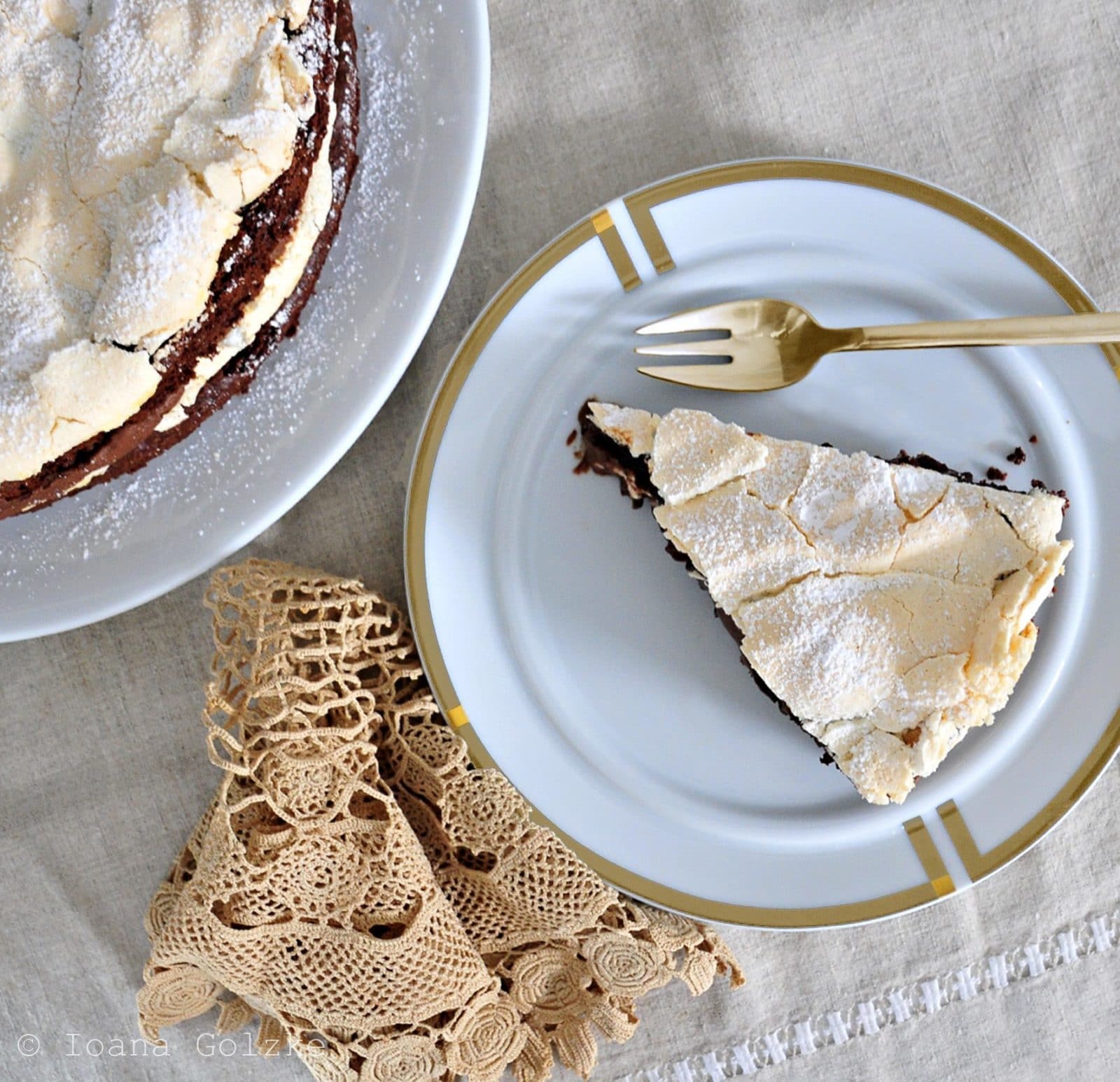Schoko-Baiser-Kuchen