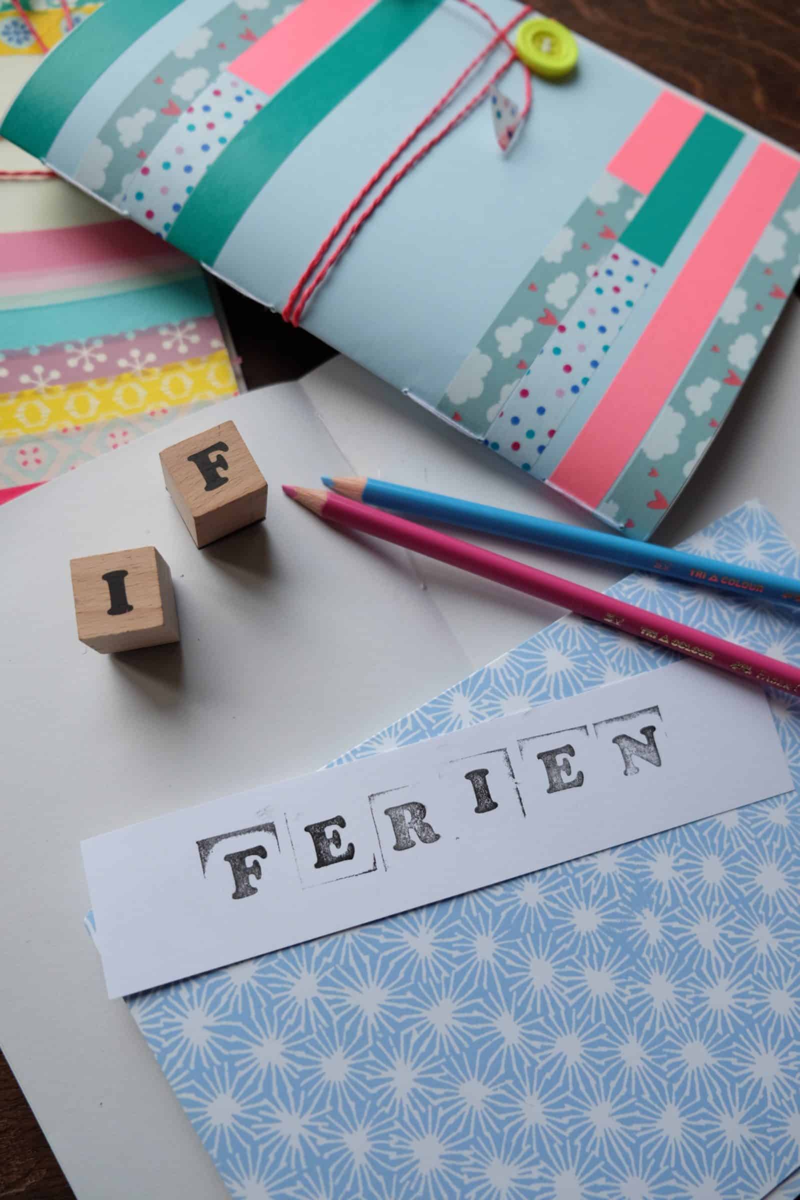 Bunte Ferientagebücher